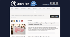 Desktop Screenshot of crownpoly.com