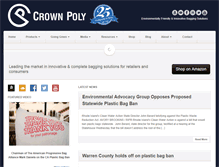 Tablet Screenshot of crownpoly.com